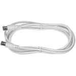 SAT Priključni kabel [1x Brzi muški konektor F - 1x Brzi muški konektor F] 2.50 m 85 dB Bijela Axing