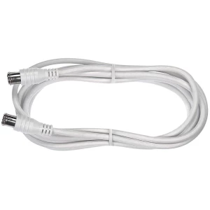 SAT Priključni kabel [1x Brzi muški konektor F - 1x Brzi muški konektor F] 2.50 m 85 dB Bijela Axing slika