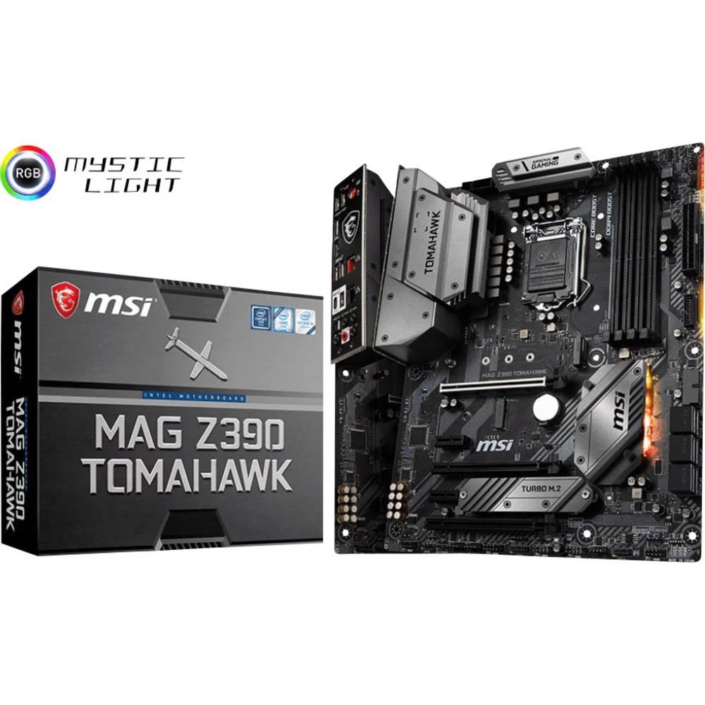 Matična ploča MSI MAG Z390 TOMAHAWK Baza Intel&reg; 1151v2 Faktor oblika ATX Set čipova matične ploče Intel&reg; Z390 slika