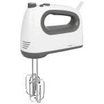 Clatronic HM 3775 ručna mješalica za tijesto s kukom i metlicama 400W bijela Clatronic HM 3775 ručni mikser 400 W bijela