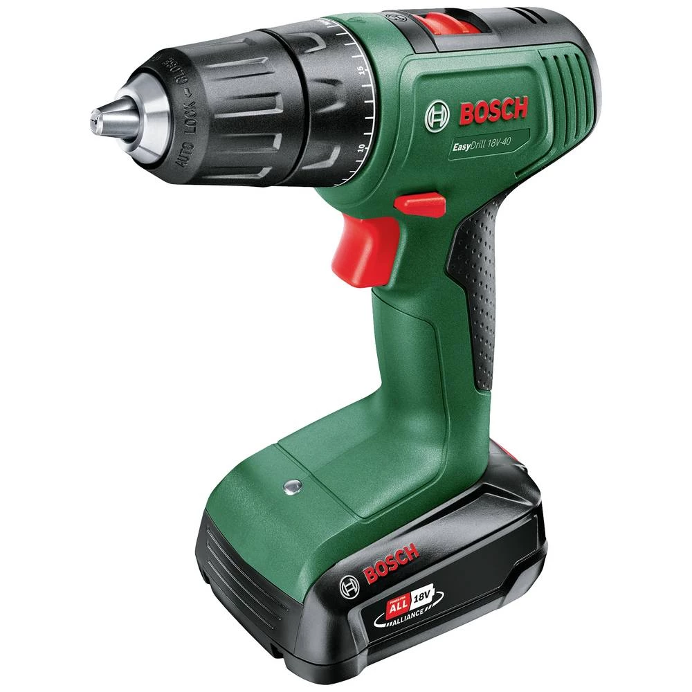 Bosch Home and Garden  06039D8007 akumulatorska bušilica  18 V 1.5 Ah Li-Ion uklj. 2 akumulatora, uklj. punjač, uklj. kofer, uklj. oprema slika