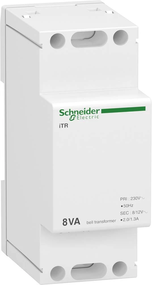 Transformator za zvono 8 V, 12 V, 13 V, 18 V 8 A Schneider Electric A9A15216 slika