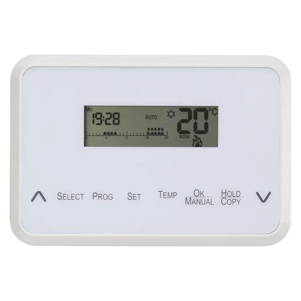 Sobni termostat zidni Basetech TS108, 5 do 30 °C slika