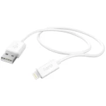 Hama USB kabel za punjenje USB 2.0 Apple Lightning utikač, USB-A utikač 1.00 m bijela 00201579