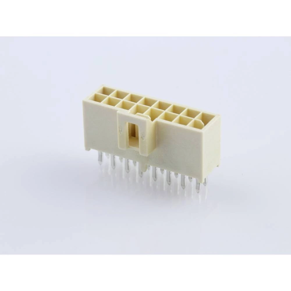 Molex ugradna standardna letva sa ženskim kontaktima Ukupan broj polova 16 Raster: 2.50 mm 1053102116 1 St. Tray slika
