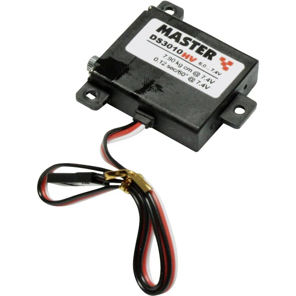 Master Midi servo DS3010HV Digitalni servo Materijal prigona: Titan Sustav utičnica: JR/Futaba slika