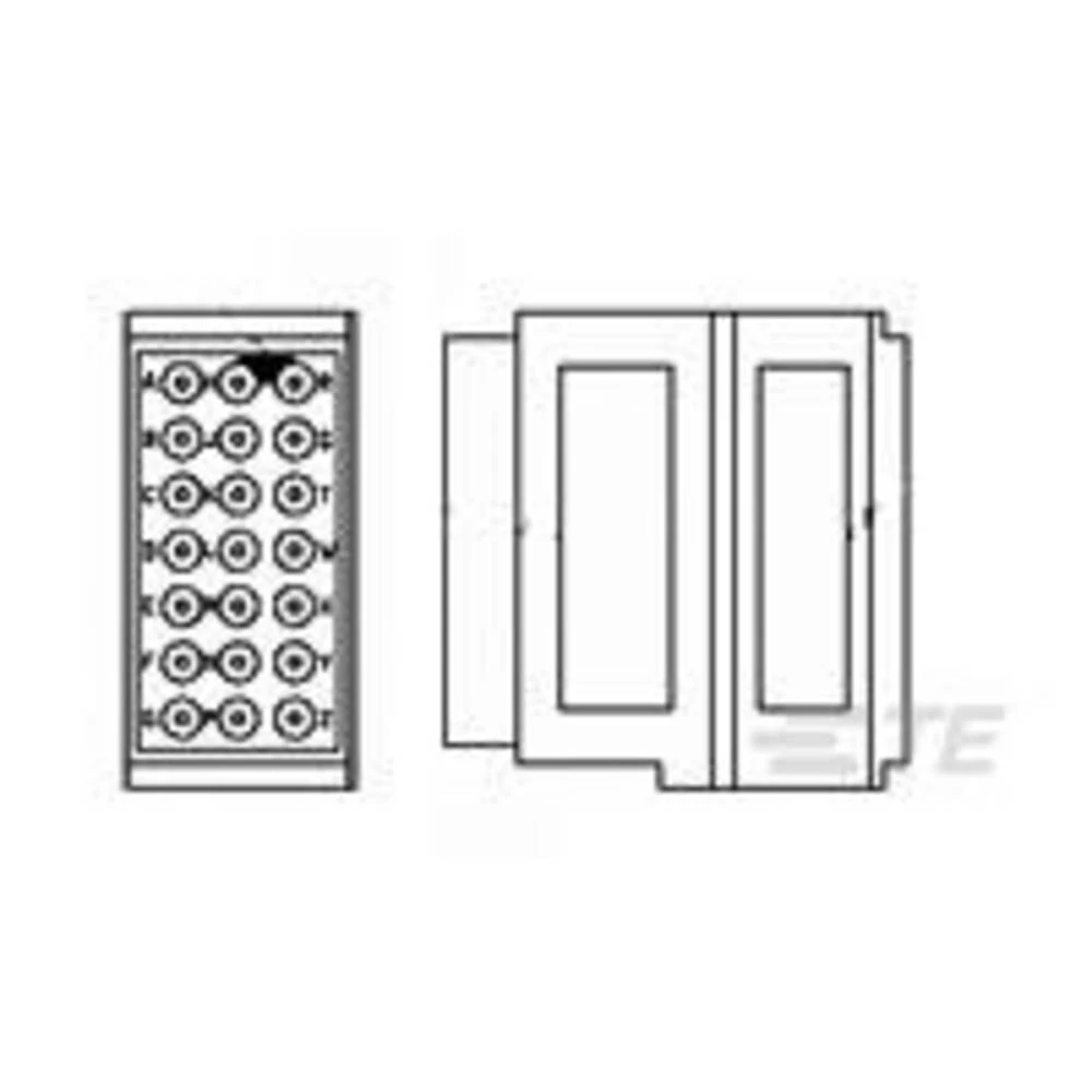 TE Connectivity Terminal Junction ModulesTerminal Junction Modules 1-592629-1 AMP slika