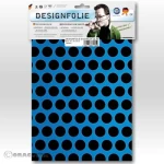 Dizajnerska folija Oracover Easyplot Fun 1 90-051-071-B (D x Š) 300 mm x 208 cm Plavo-crna (fluorescentna) boja