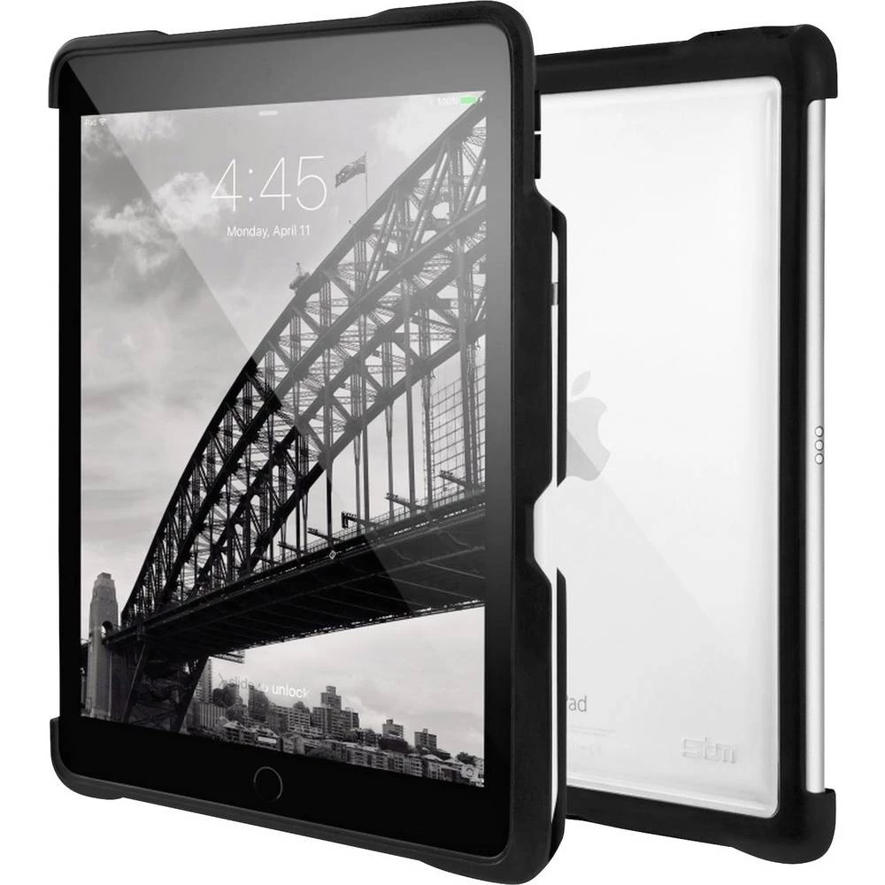 STM Goods iPad etui/torba etui s poklopcem Pogodno za modele Apple: iPad Air 10.5, iPad Pro 10.5 crna (prozirna) slika