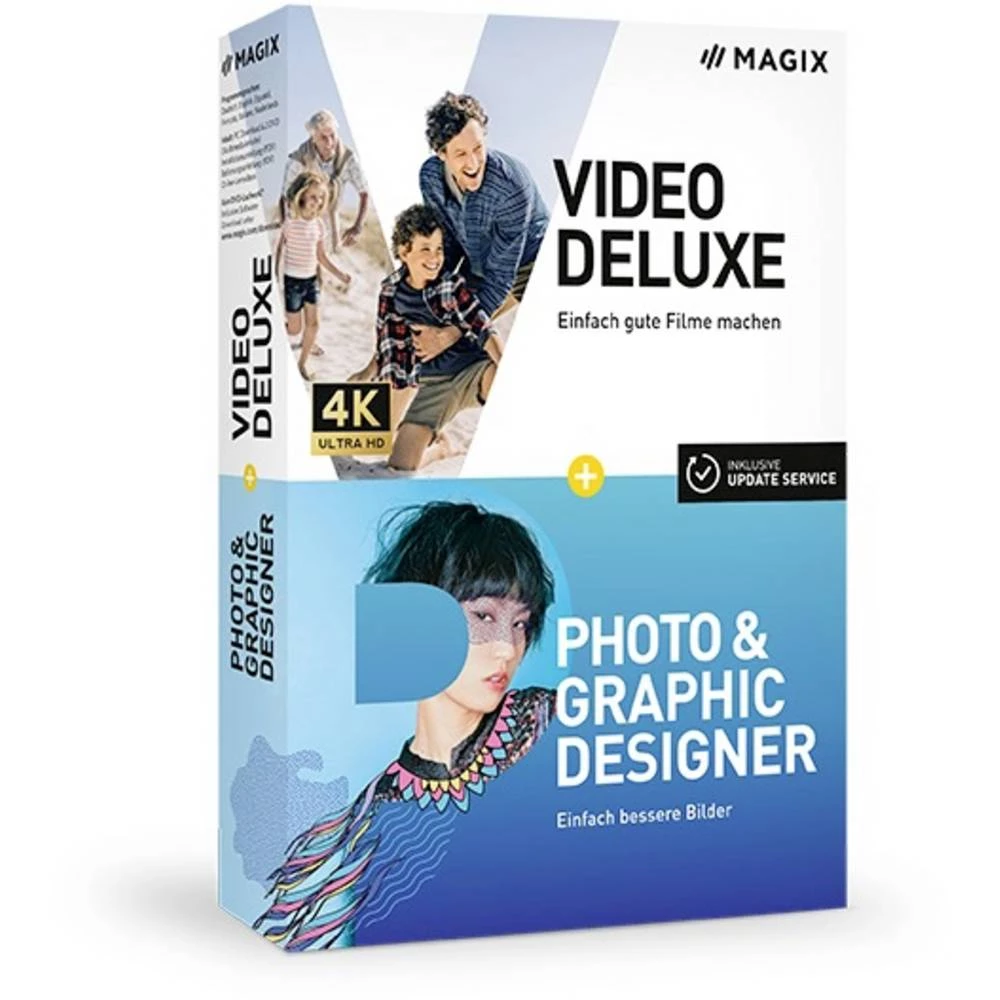 Magix Bundle Video deluxe 2020 + Photo & Graphic Designer 16 puna verzija 1 licenca Windows video uređivanje, obrada sli slika