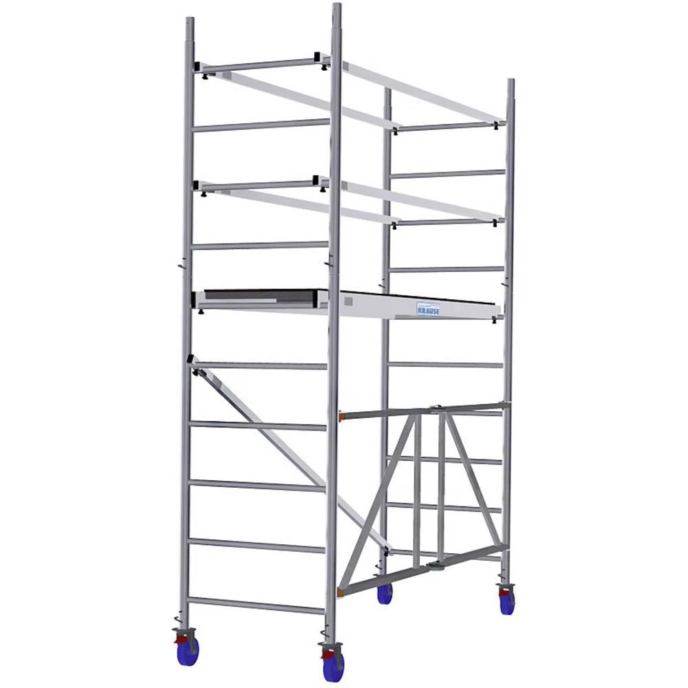 Sinterbronze (value.2976892) Skela Sklopiva, Mobilna Radna visina (maks.): 3.70 m Krause ProTec XS 920126 Srebrna 69 kg slika