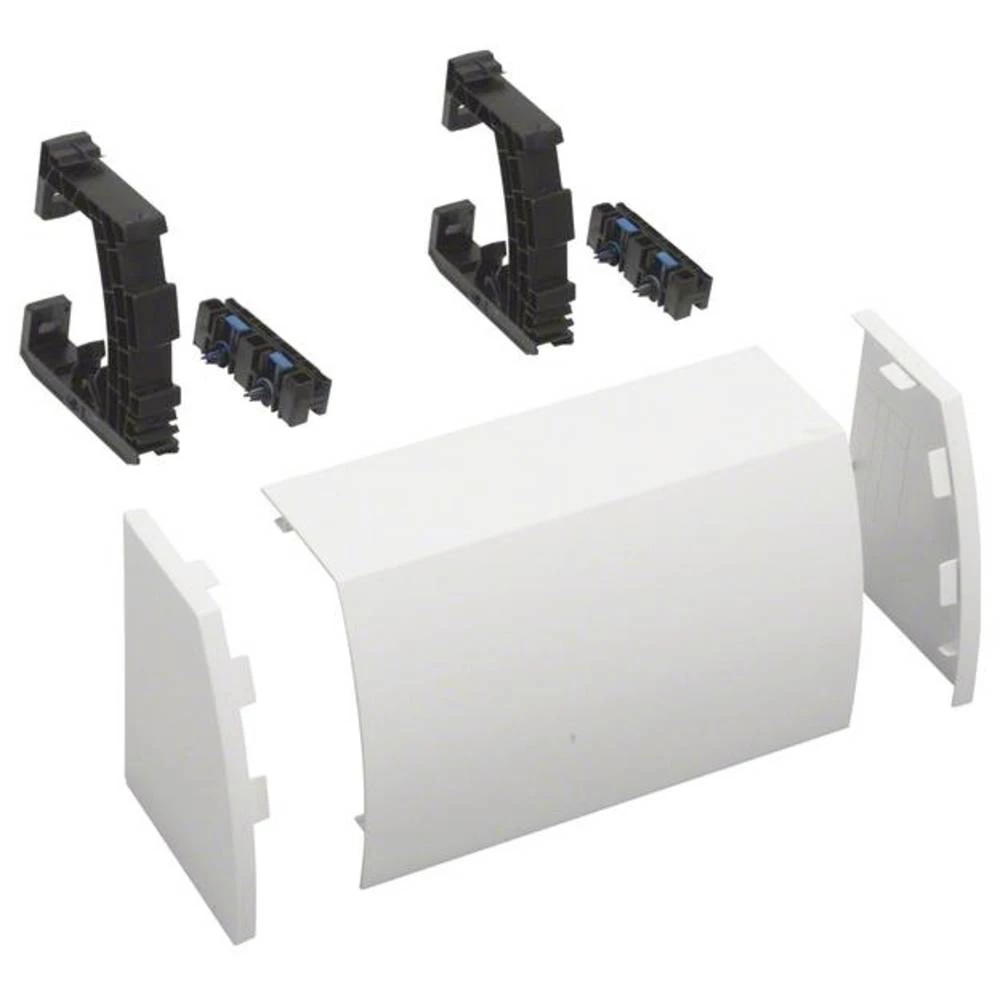 Hager FZ441N kanal za upravljanje kabelima, 1 polje, pričvrstiv VxŠxD176x300x135 mm RAL9010 Hager FZ441N ranžirni kanal  (D x Š x V) 300 x 300 x 176 mm 1 St. bijela slika