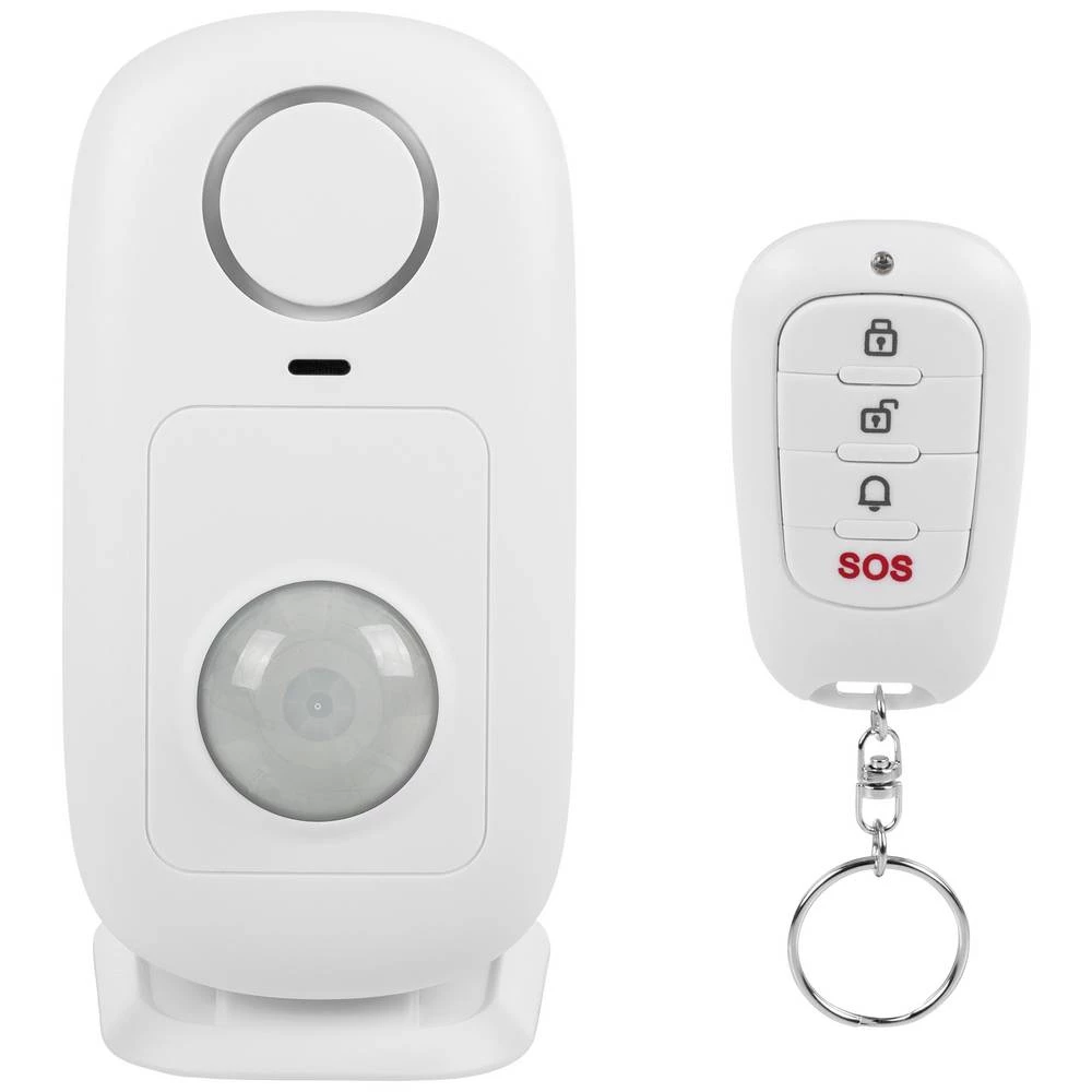 Smartwares detektor pokreta SMA-40152  bijela  s daljinskim upravljanjem 100 dB SMA-40152 slika