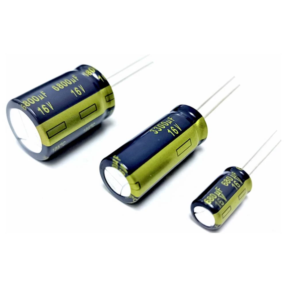 Panasonic elektrolitski kondenzator radijalno ožičen 2.200 µF 25 V 20 % (Ø x D) 16 mm x 20.0 mm 1 kom. slika