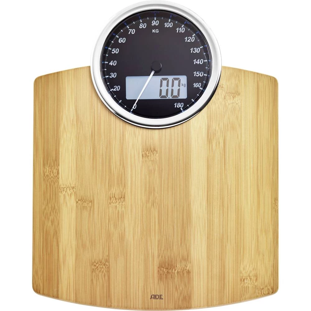 ADE BE 1719 Luna Digitalna osobna vaga Opseg mjerenja (kg)=180 kg Bambus boja slika