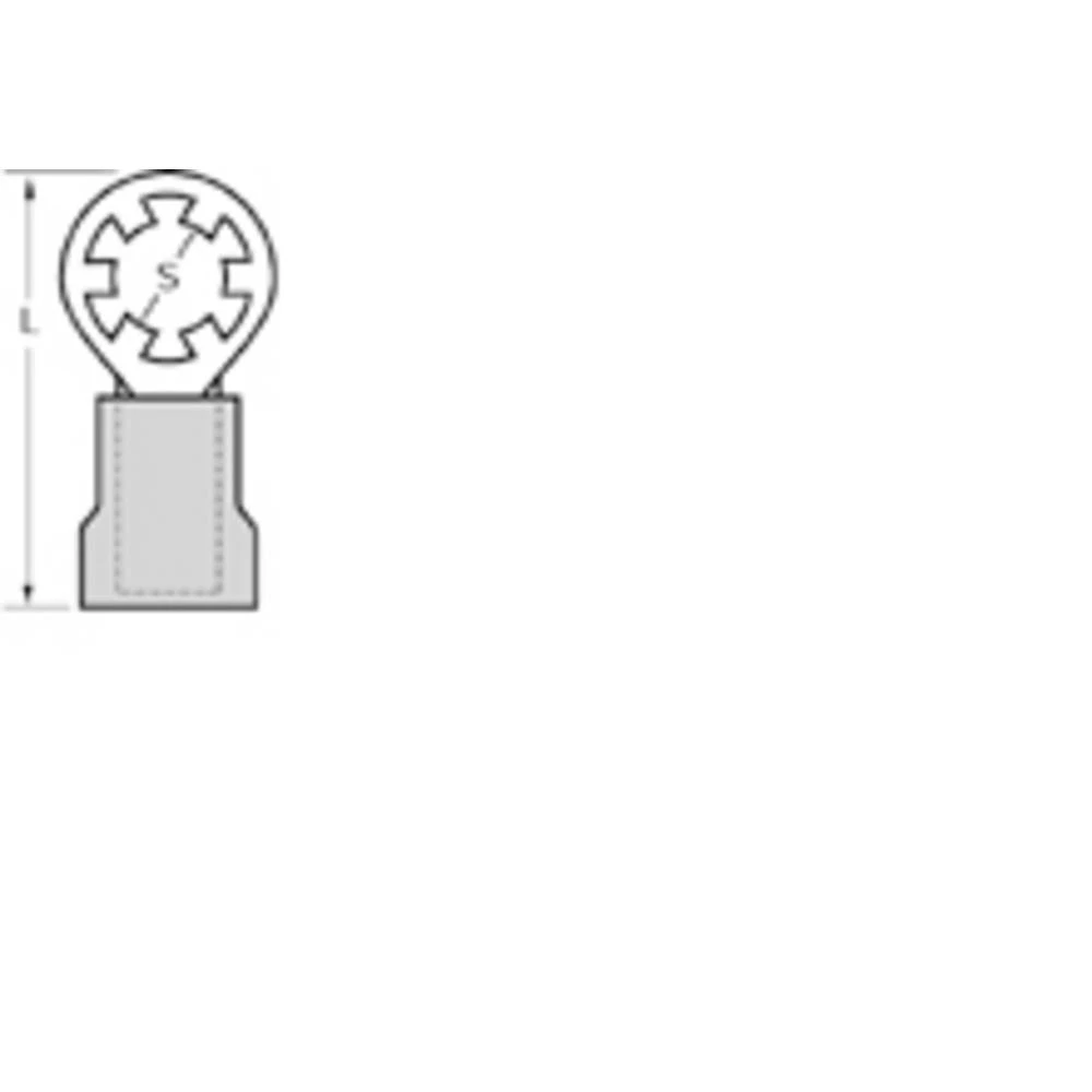 Molex 19075-0014 prstenasta kabelska stopica 1 St. Tape on Full reel slika