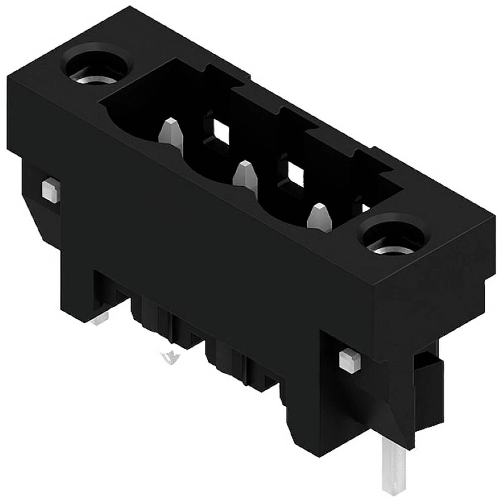Weidmüller 1838450000 stezaljka za tiskane ploče Broj polova 3 crna 72 St. slika
