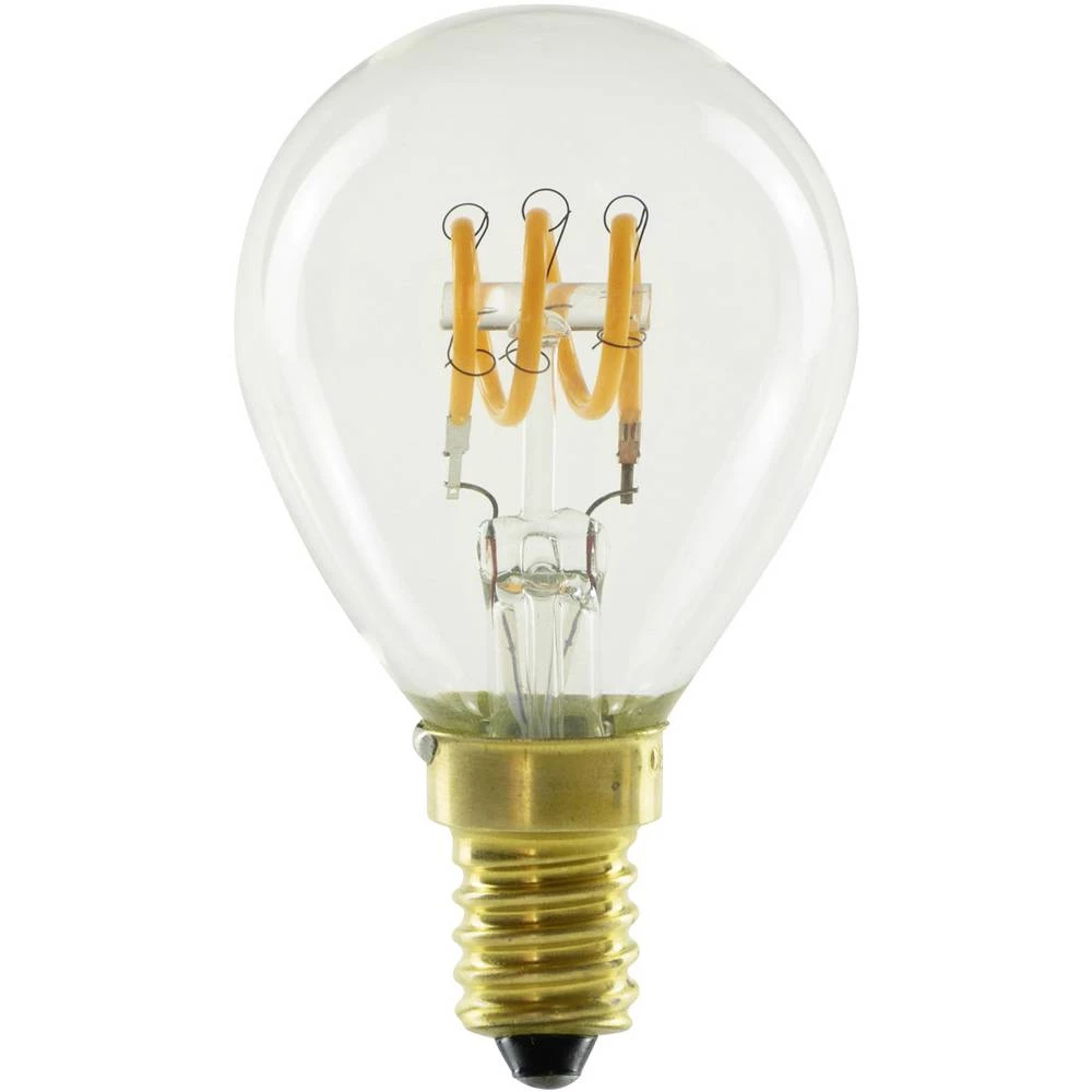 Segula LED ATT.CALC.EEK A (A++ - E) E14 Klasičan oblik 2.7 W = 10 W Toplo bijela (&Oslash; x D) 46 mm x 80 mm Prigušivanje osvje slika