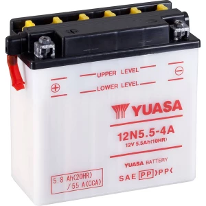 Yuasa 12N5.5-4A baterije za motor 12 V 5.5 Ah slika