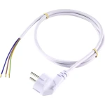 Basetech XR-1638075 struja priključni kabel bijela 1.50 m