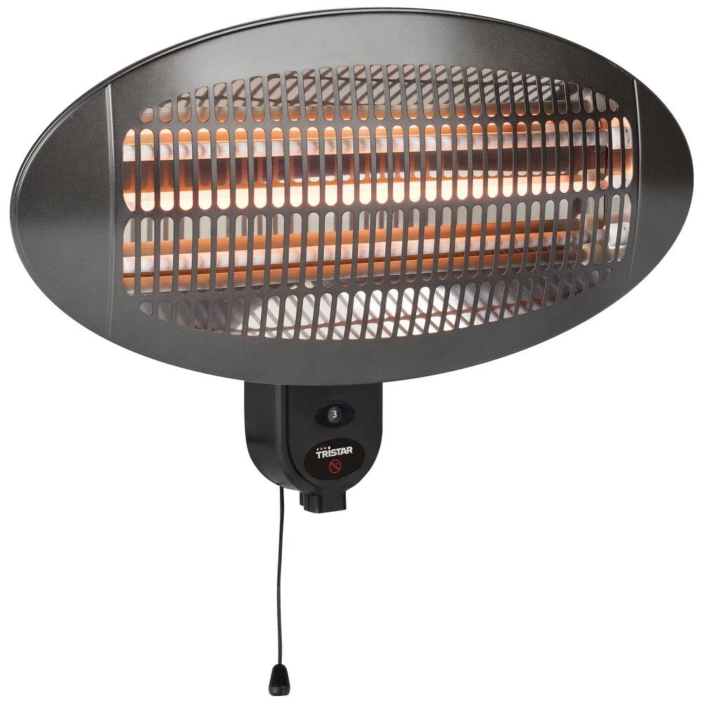 Tristar KA-5286 svjetlo za terasu  650 W, 1300 W, 2000 W 50 m³ crna slika