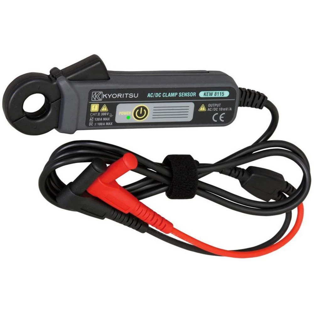 Kyoritsu KEW-8115 Adapter za strujna kliješta Mjerni raspon A/AC (raspon): 130 A (max) Mjerni raspon A/DC (raspon): 180 A (max) slika
