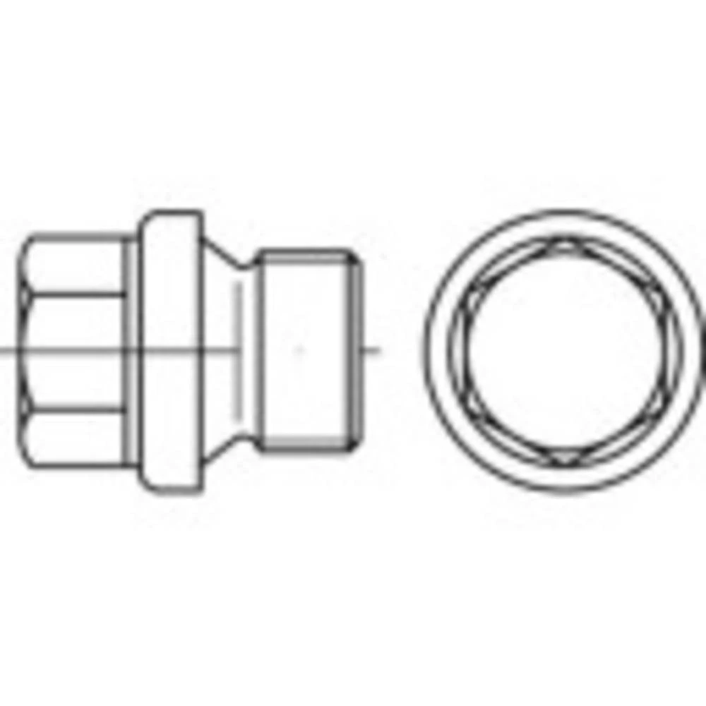 TOOLCRAFT TO-9975249 čep vijci M56 vanjski šesterokutni DIN 910 čelik 5 St. slika