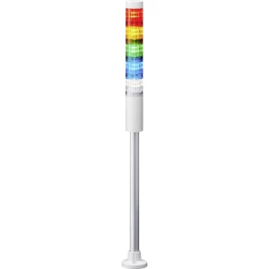 Signalni toranj LED Patlite LR4-502PJNW-RYGBC 5-bojno, Crvena, Žuta, Zelena, Plava boja, Prozirna 5-bojno, Crvena, Žuta, Zelena, slika