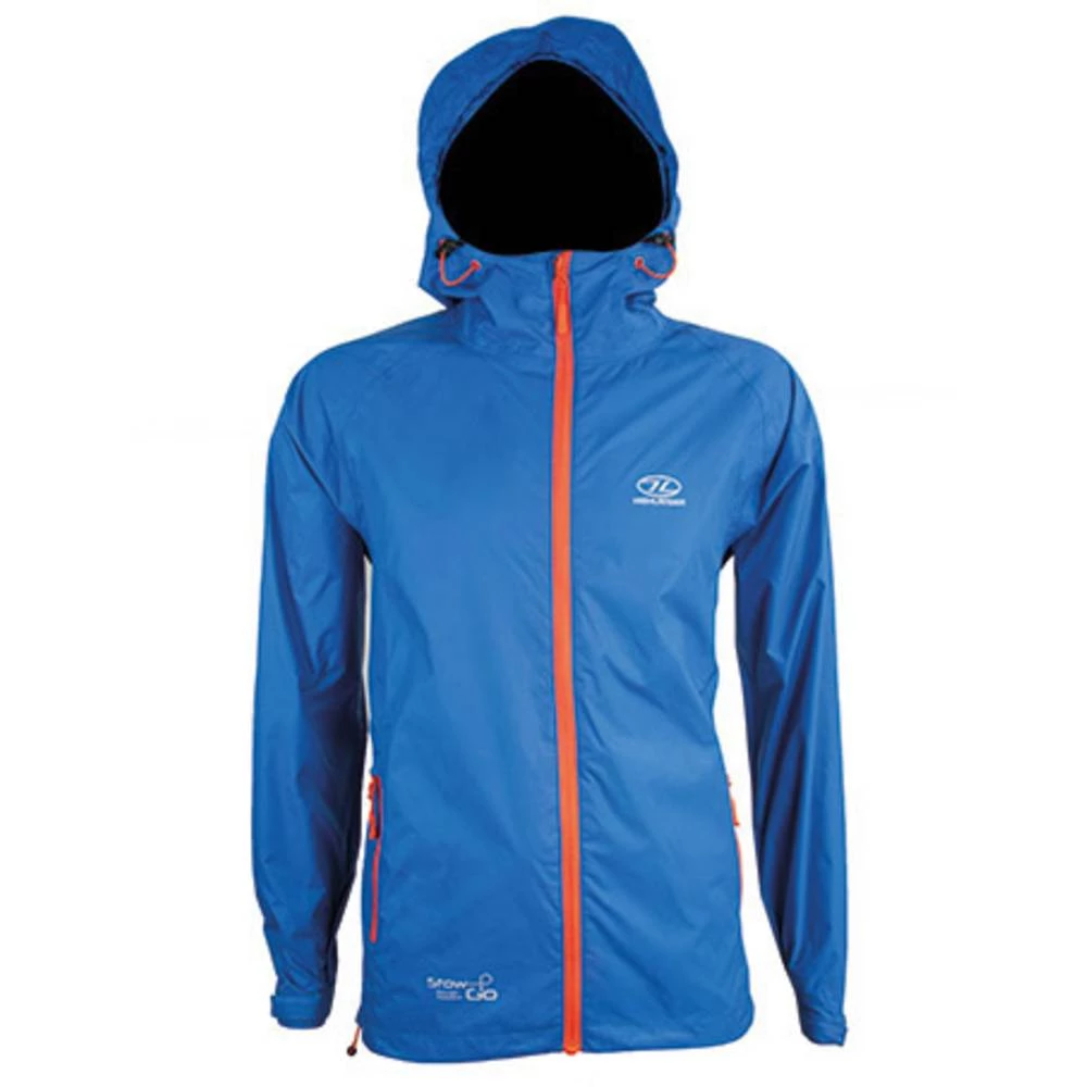 Jakna za kišu XL Highlander Stow & Go Plava boja JAC077-BL-XL slika