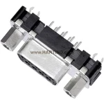 D-SUB letva sa ženskim kontaktima 180 ° broj polova: 15 lemni priključak Harting 09 66 251 6512 1 kom.