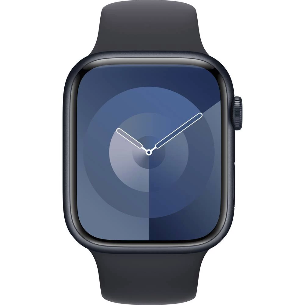 Apple Watch Series 9 GPS 45mm Midnight Aluminium Case with Midnight Sport Band - M/L Apple Watch Series 9 GPS 45 mm kućište od aluminija sportska narukvica ponoć m/l slika