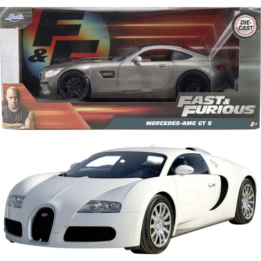 JADA TOYS Bugatti Brzi i žestoki Veyron iz 2011. gotovi model model automobila slika