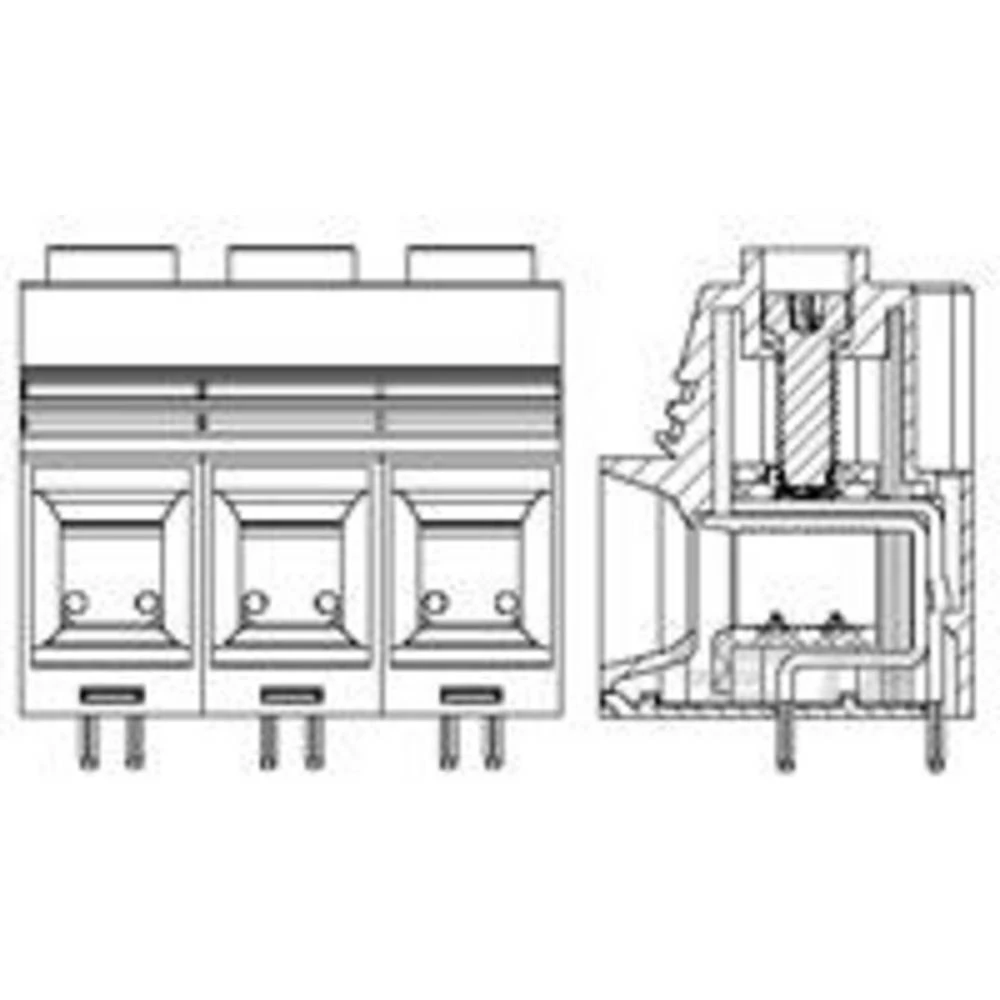 TE Connectivity Eurostyle Terminal BlocksEurostyle Terminal Blocks 1986242-4 AMP slika