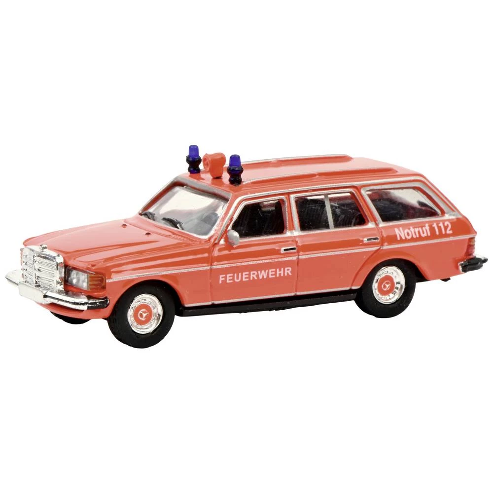 Schuco 452669000 h0 Mercedes Benz 240TE kombinirana vatrogasna postrojba slika