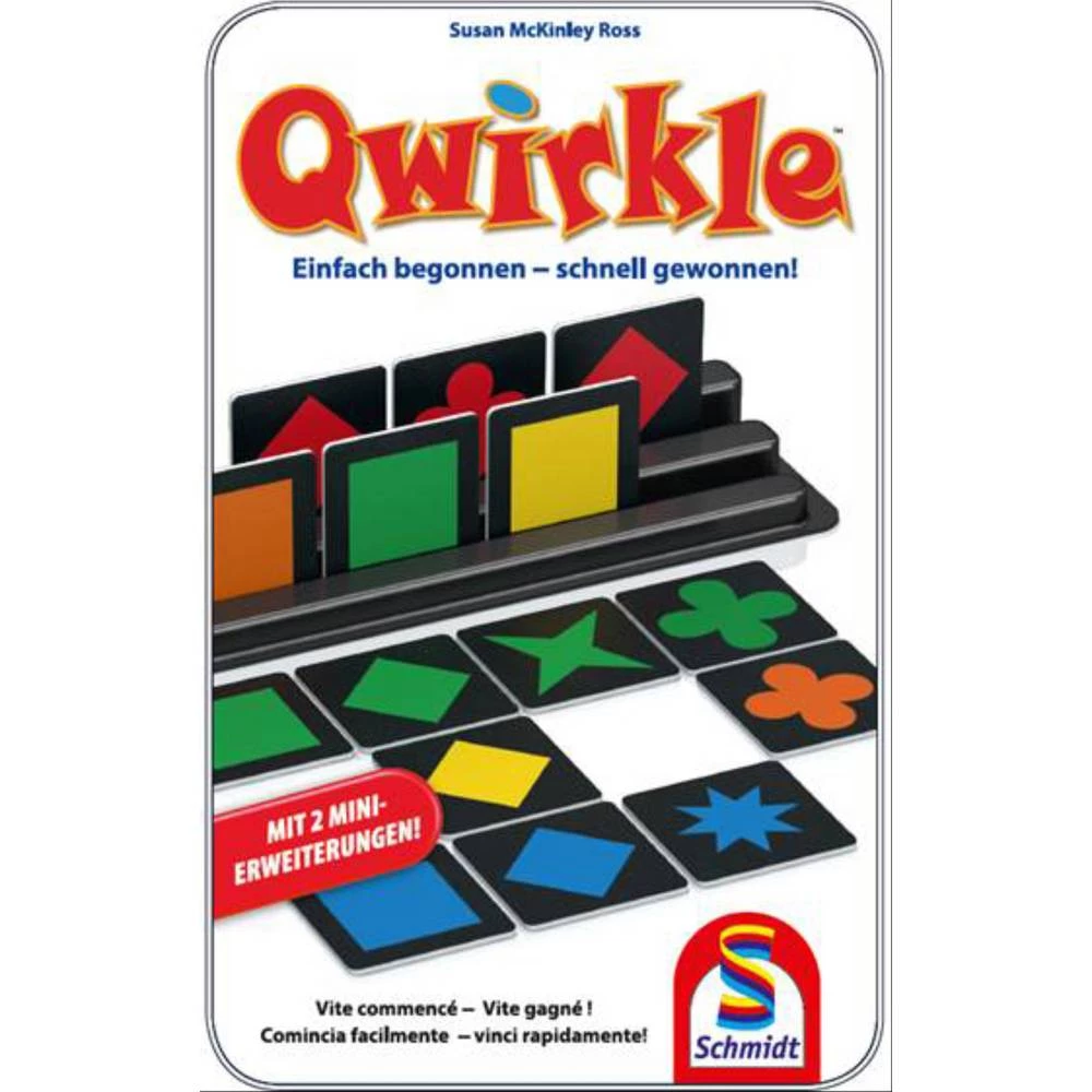 Schmidt Spiele Qwirkle Bring-mich-Mit-Spiel in der Metalldose 51410 slika