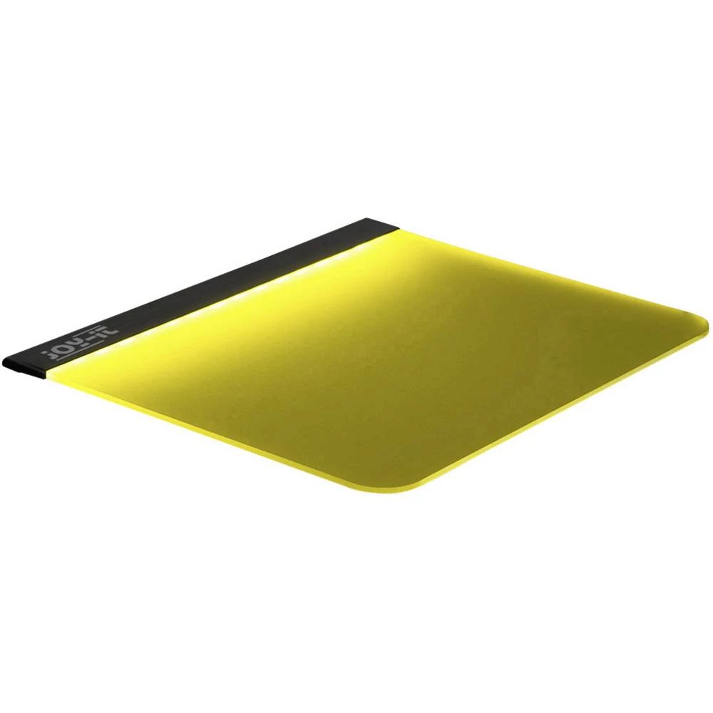 Joy-it Lightpad podložak za miša osvjetljen žuta slika