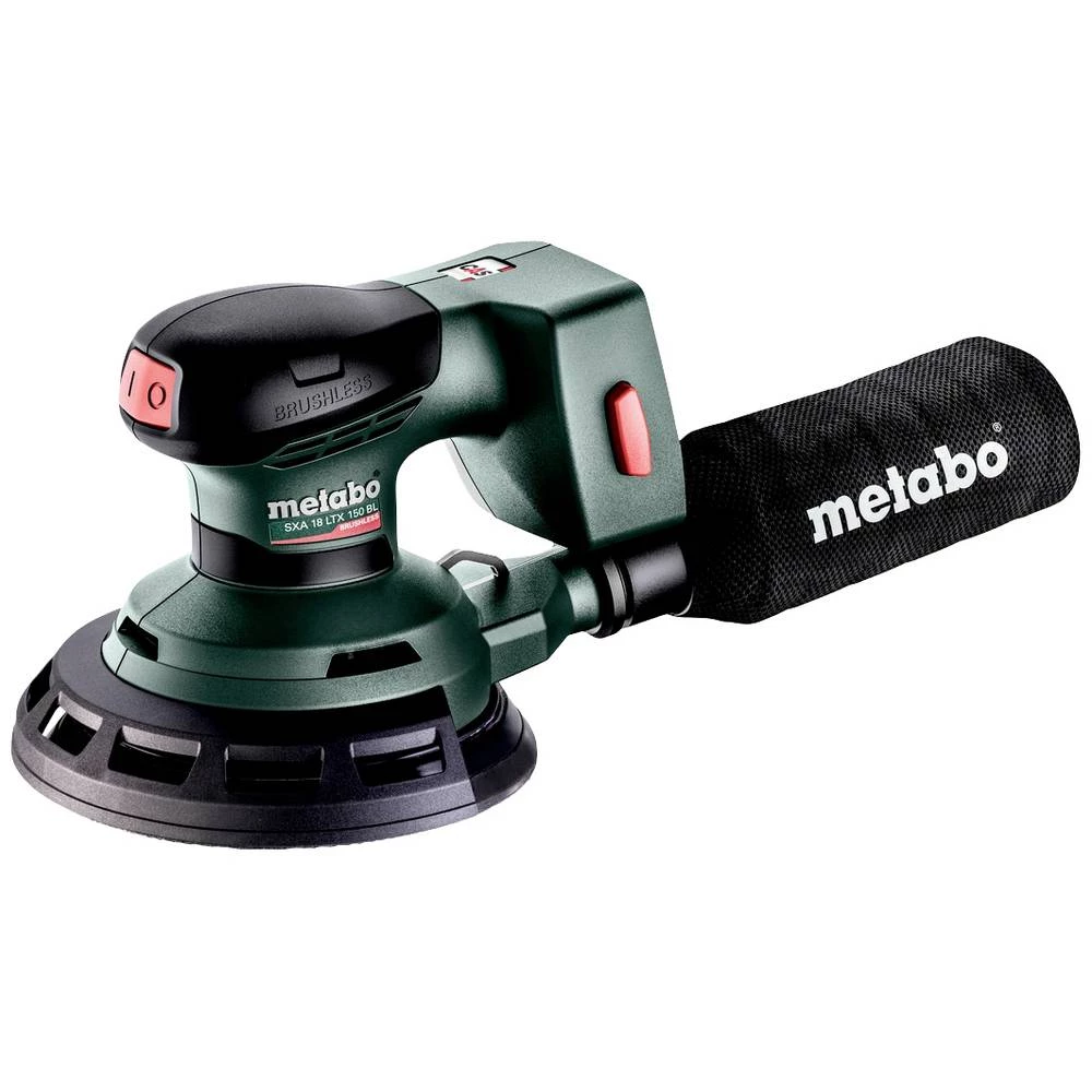 Metabo 600411840 baterijska ekscentrična brusilica bez četkica, uklj. kofer, bez baterije, bez punjača 18 V Ø 150 mm slika