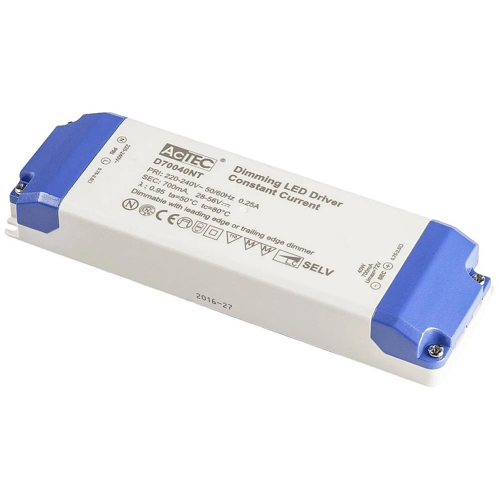 SLV 1001267 led pogonski sklop   39 W 700 mA 28 V zatamnjivanje slika