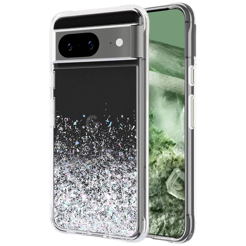 Case-Mate Twinkle Ombre Case stražnji poklopac za mobilni telefon Google Pixel 8 prozirna, blještavilo otporna na udarce slika