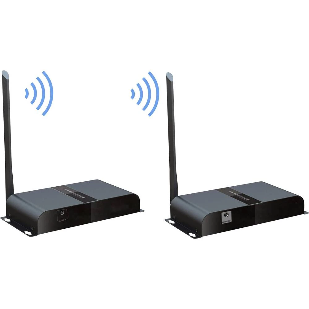 USB uređaj za bežični prijenos (komplet) SpeaKa Professional SP-VGFS-01 200 m 5.8 GHz 1920 x 1080 piksel slika