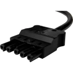 Adels-Contact 16626510 mrežni priključni kabel slobodan kraj - mrežni konektor Ukupan broj polova: 4 + PE crna 1.00 m 30 St.