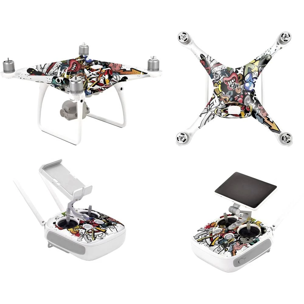 PGYTECH 'Stickerbombing' Dekorativna folija za multikopter Prikladno za: DJI Phantom 4 Serie slika