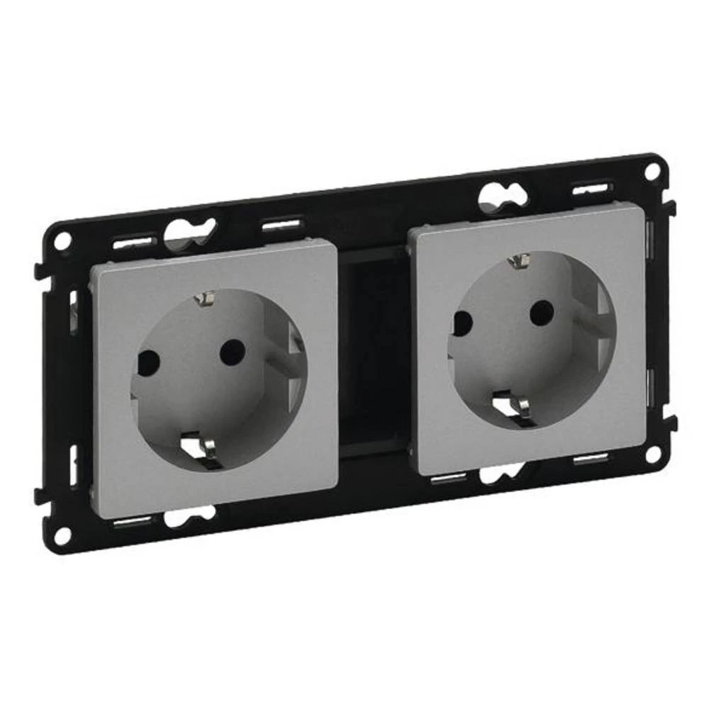 Legrand   utičnica Valena Life Allure aluminij boja 753322 slika