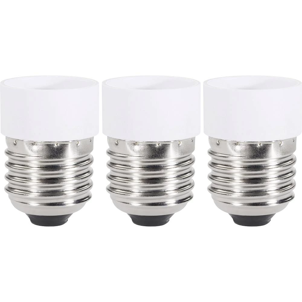 Adapter za podnožje žarulje, 97029c81e, E27 na GU10, komplet 3 komada, bijele bo slika