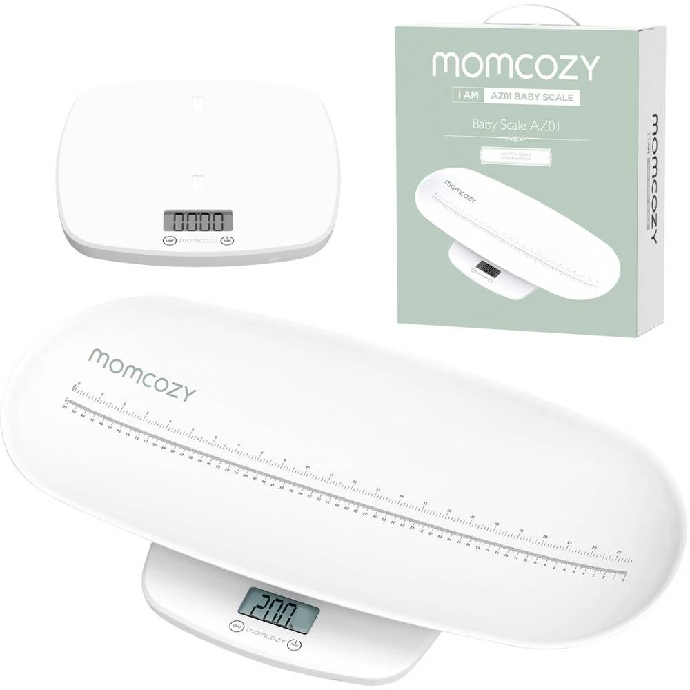 momcozy dječja vaga Opseg mjerenja (kg)=150 kg bijela slika