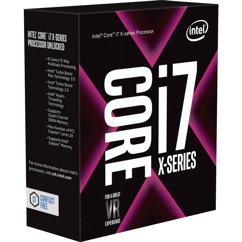 Procesor (CPU) WOF Intel Core i7 i7-7820X 8 x 3.6 GHz Octa Core Baza: Intel&reg; 2066 140 W slika