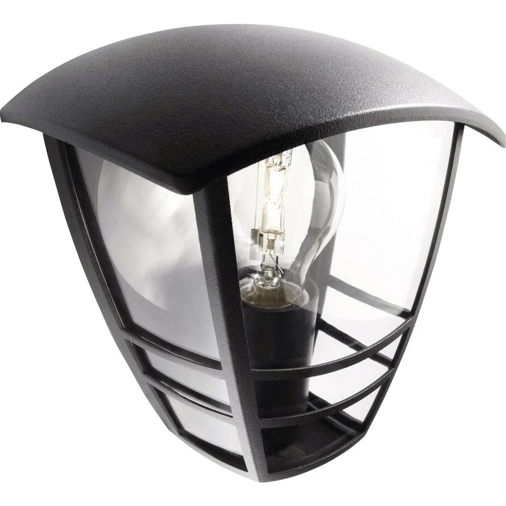 Vanjsko zidno svjetlo LED E27 60 W Philips Creek 153873016 Crna slika