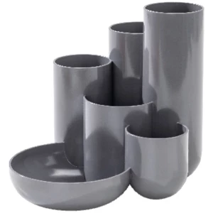 HAN CAMPUS 17480-191  držač za olovke tamnosiva Broj pretinaca: 6 slika