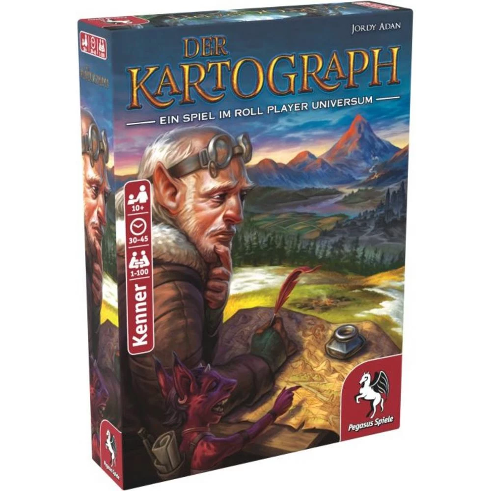 Pegasus Spiele 51310G Der Kartograph slika
