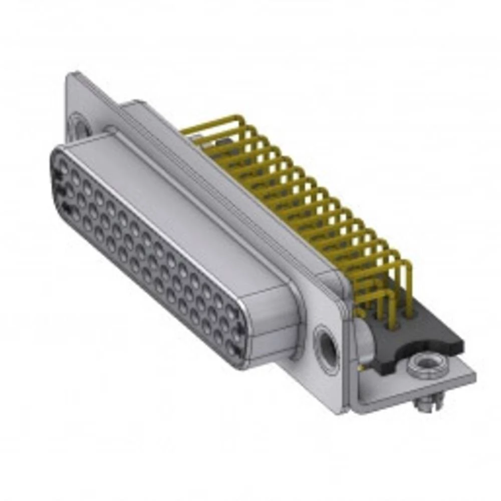 D-SUB priključak 90 ° Broj polova: 44 Lem, Pinovi DELTRON SWISS 1 ST slika